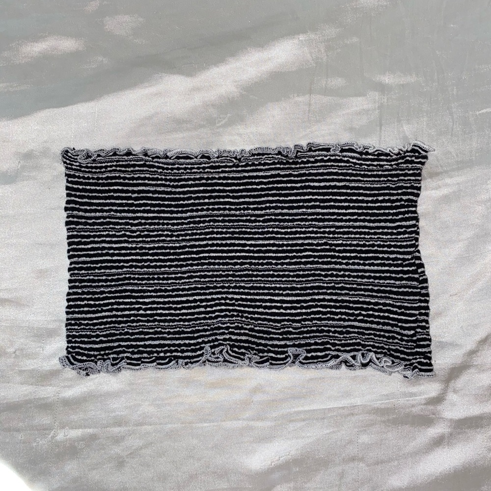Striped tube top
